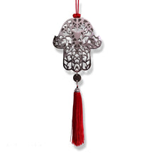 Load image into Gallery viewer, Kabbalah Red String Wall Hamsa - Hamsa Alek